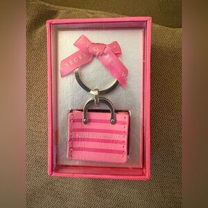 Victoria's Secret Pink Striped Key Holder